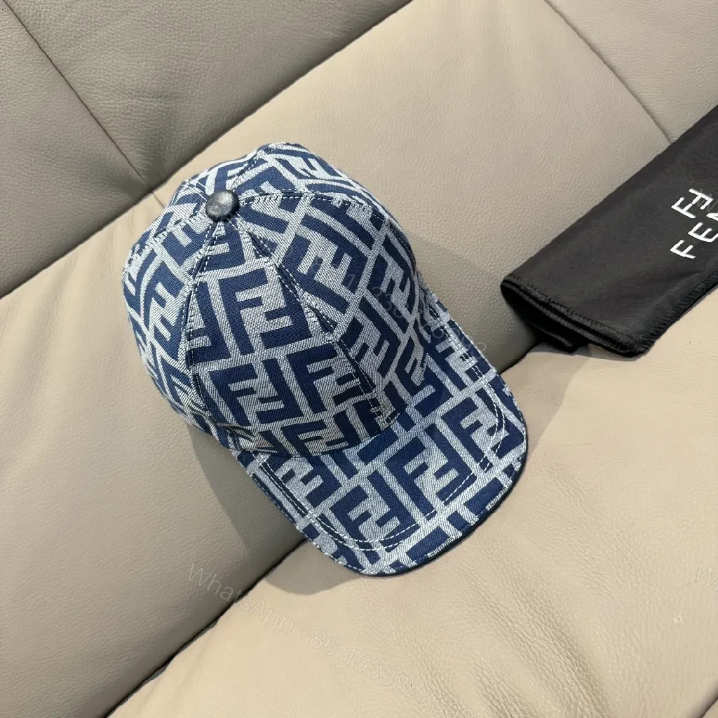 View 5 of Monogram Jacquard Cap: Luxe Streetwear, Structured Comfort