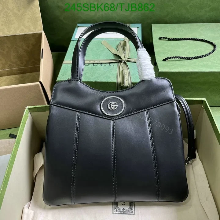 Gucci Black Small Tote Bag crafted from Cowhide 745918 — view 1