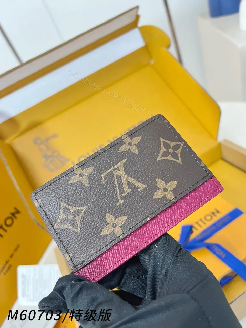 View 2 of Monogram Canvas Wallet: Colorful Luxe, Everyday Confidence