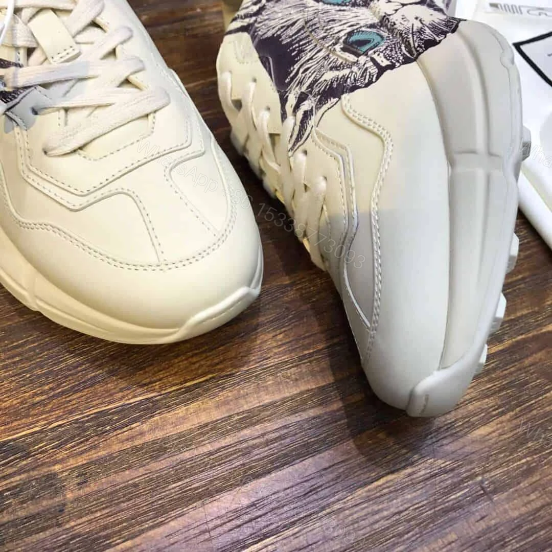 View 6 of GUCCI RHYTON SNEAKER WITH MYSTIC CAT