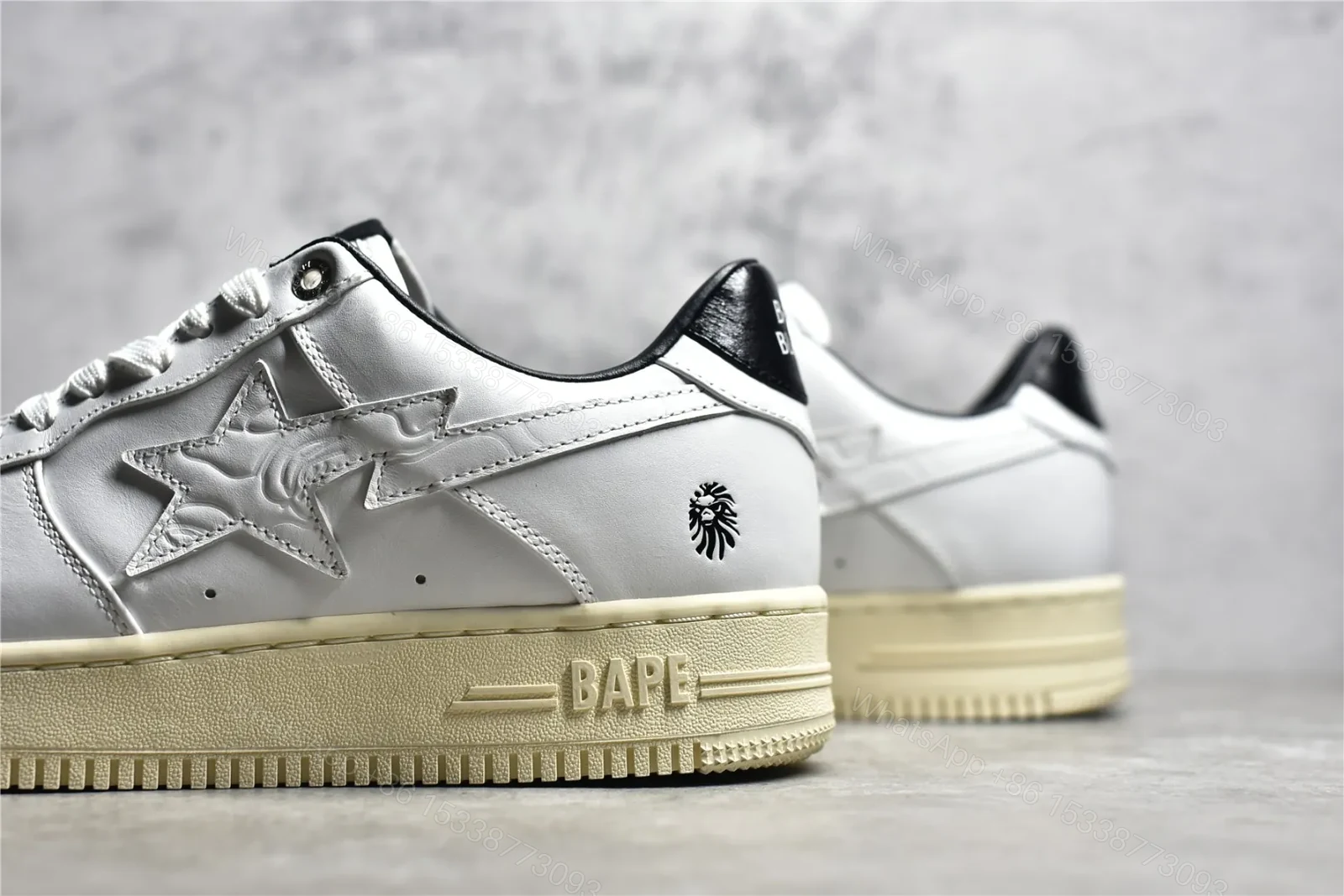 View 3 of A BATHING APE STA WHITE REPS 022