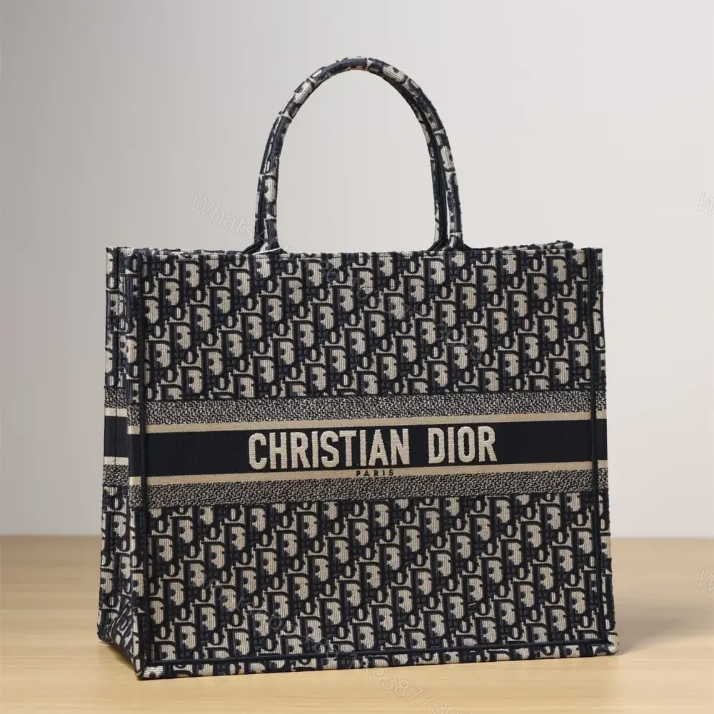 View 4 of 高仿Dior*BookTote系列Oblique印花經典款L免檢版