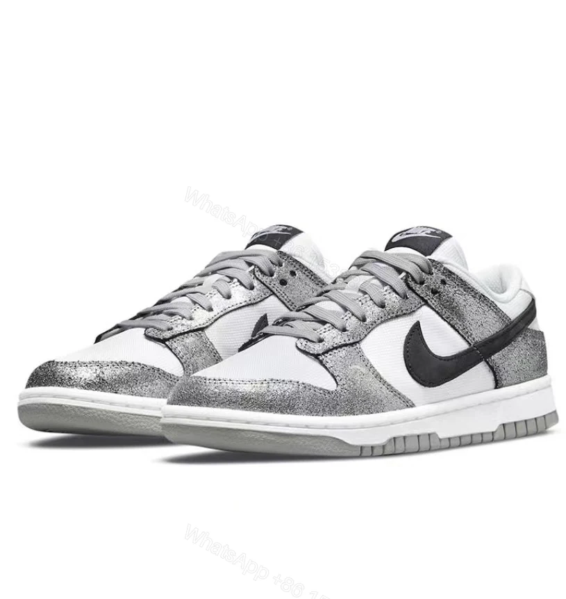 Nike Dunk Low Golden Gals Metallic Silver DO5882-001 — view 2