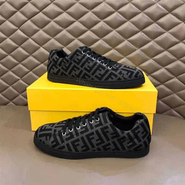 View 4 of FENDI FF MOTIF MESH SNEAKERS – FD14