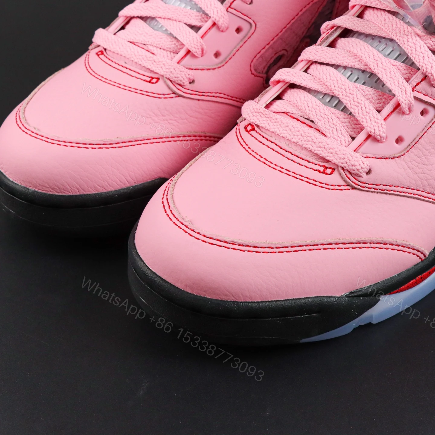 View 4 of Awake NY x Air Jordan 5 Retro Pink Reps