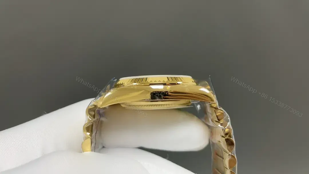 View 5 of Rolex Day-Date Violin Dial Vienna Philharmonic Green Edition Yellow Gold Pattern Bracelet 36mm RLX-DD-VIO-GG36-V2