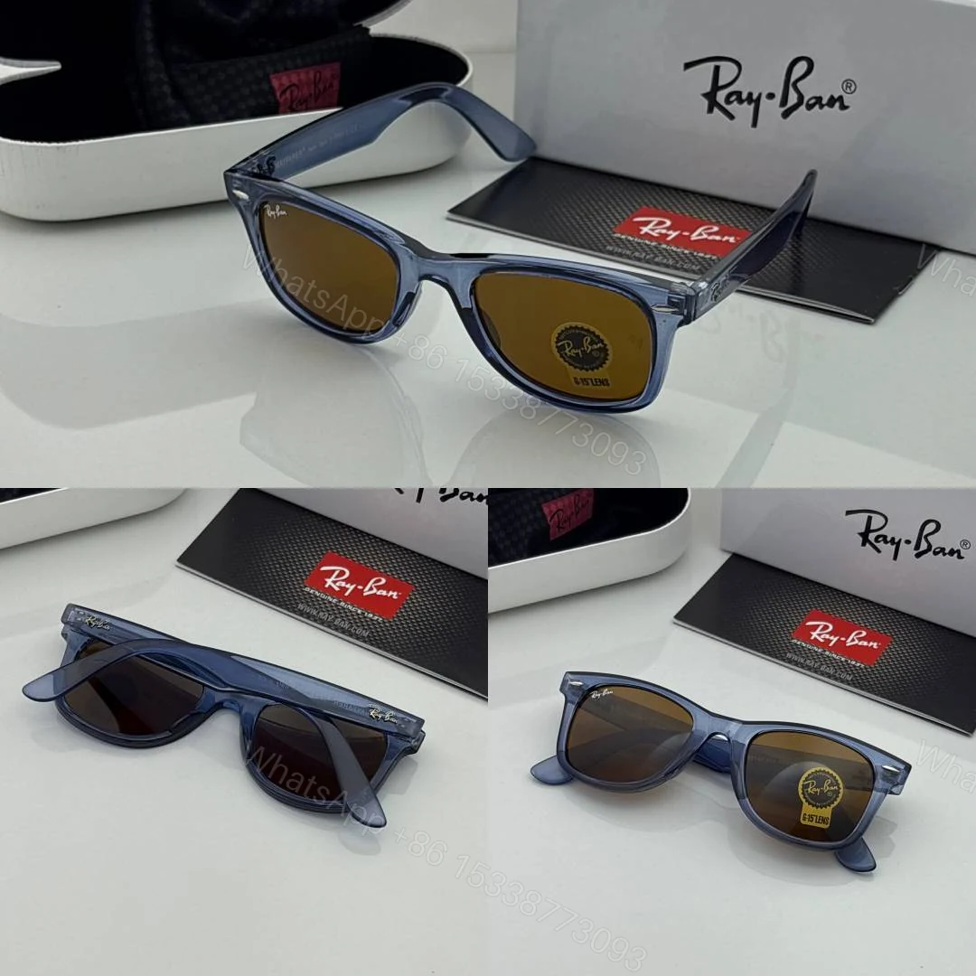 View 4 of Ray Ban First Copy Sunglasses 2140 Brown Glass