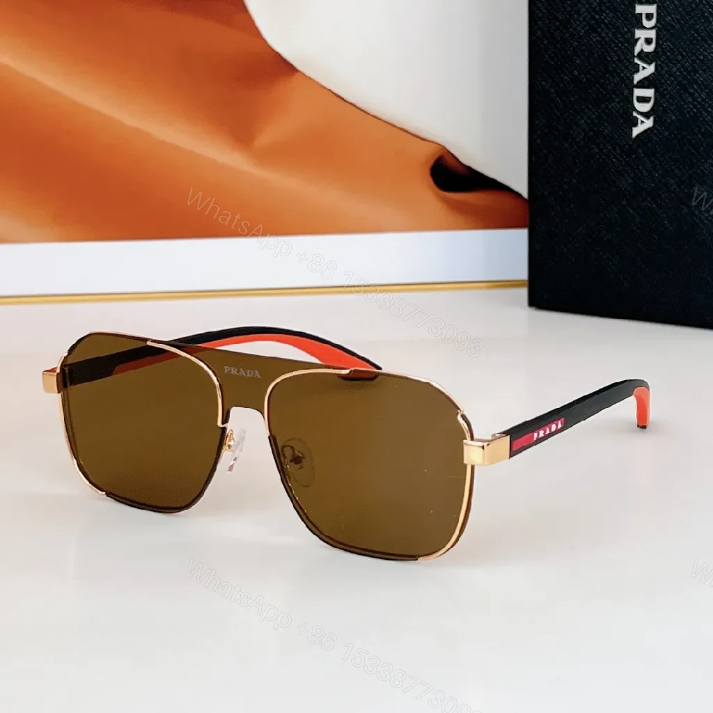 View 9 of Sleek Modern Shield Aviator Sunglasses - Premium UV Protection