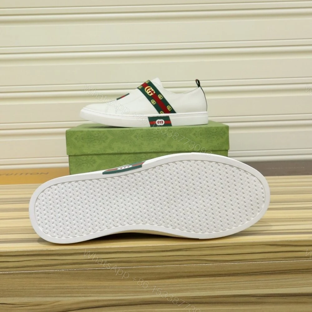 View 6 of Gucci GG Slip On Sneaker White