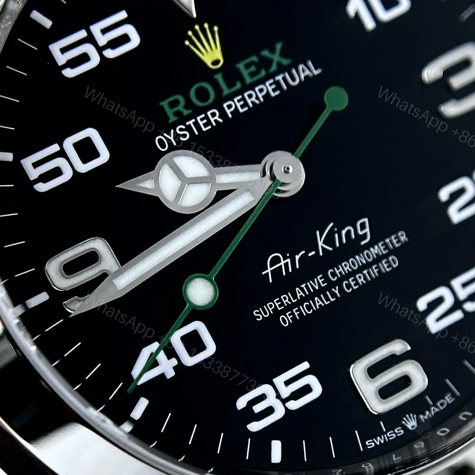 View 6 of Replica Rolex Air-King Black Dial 116900