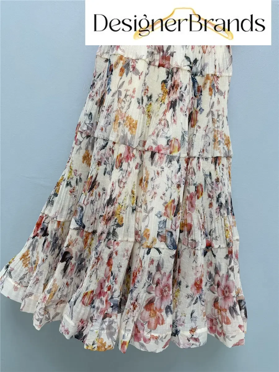 View 5 of Zimmermann Vintage Floral Print Strappy Dress