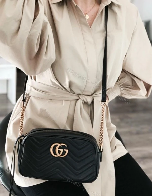 View 4 of First Copy Gucci Marmont Mini Bag