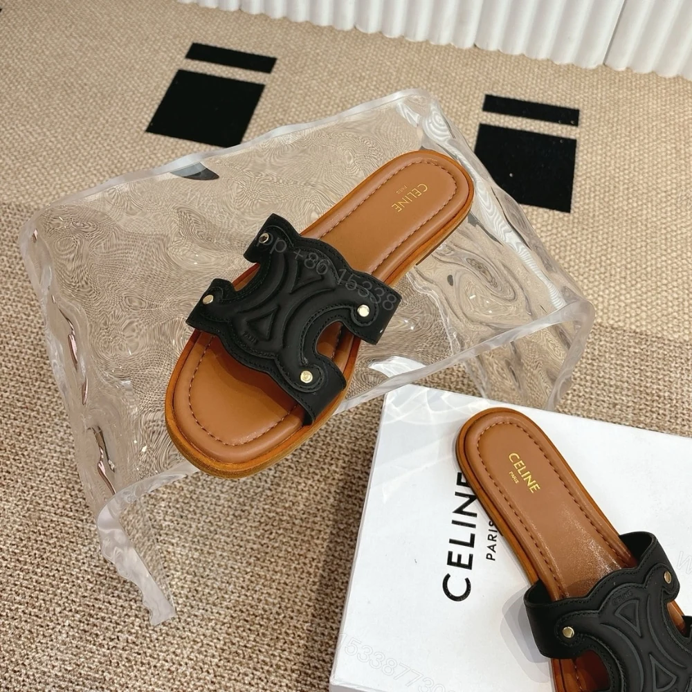 View 5 of CELINE MARINA MULE BLACK