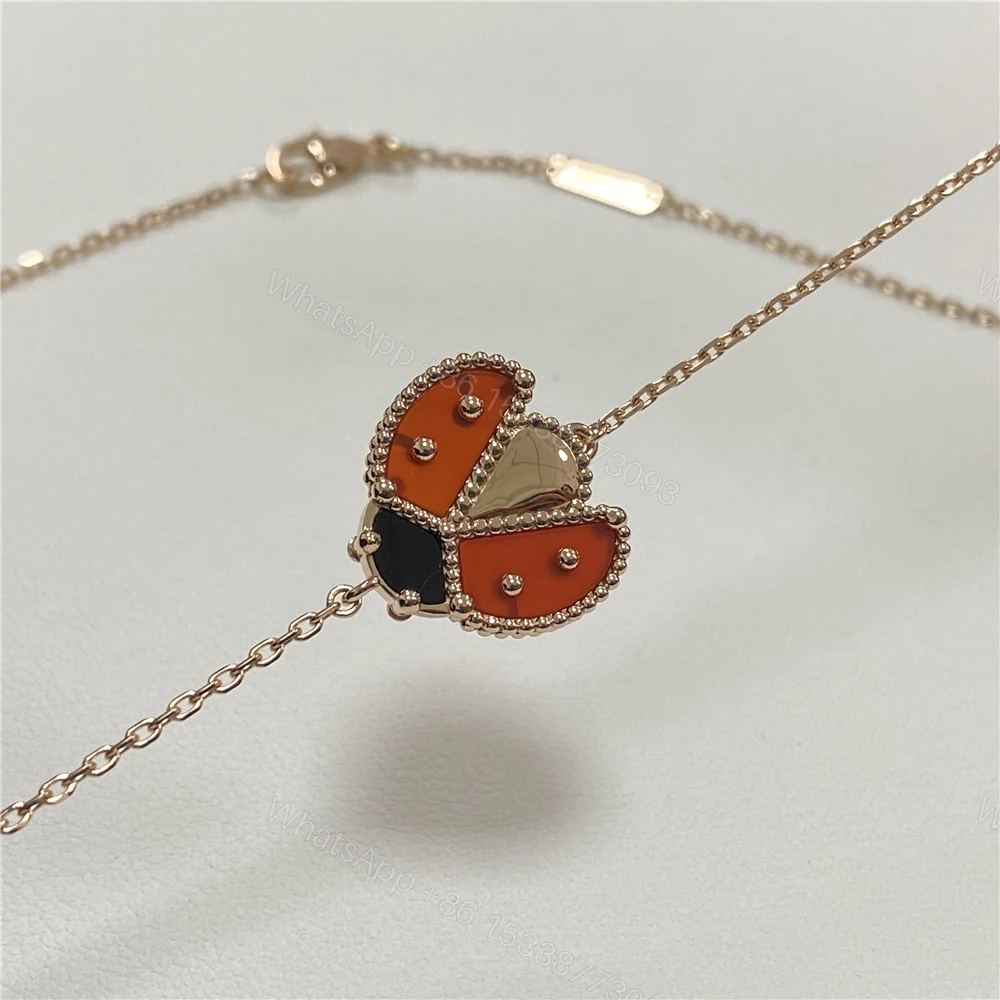 Van Cleef & Arpels Lucky Spring Ladybugs Necklace VCARP9X000 — view 1