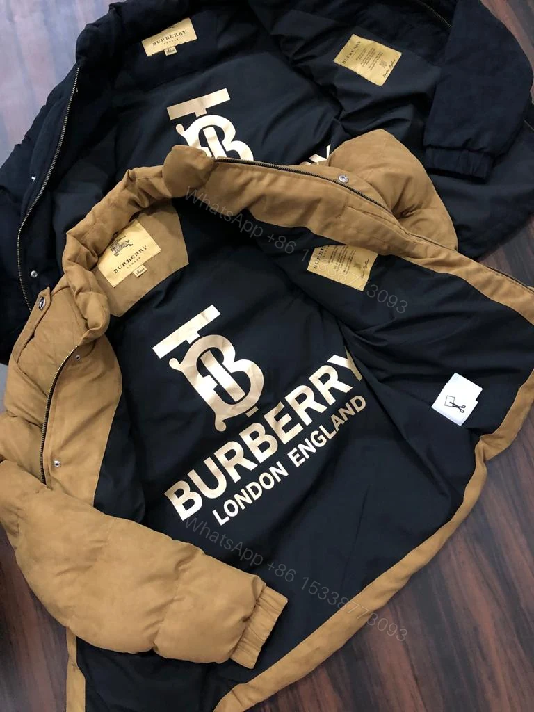 View 10 of FIRST COPY BURBERRY IMPORTED PUFFERS SUEDE JACKET