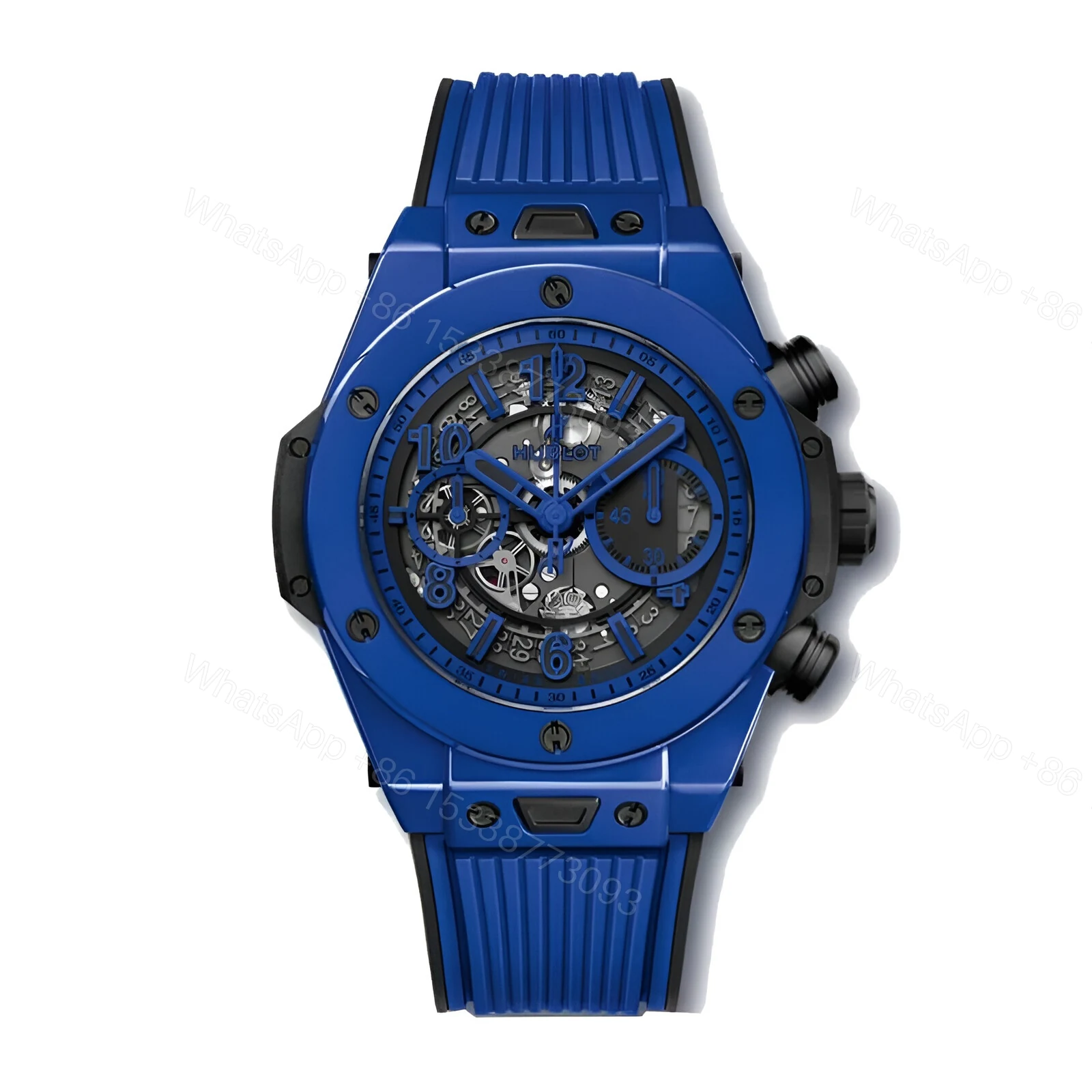 Hublot Blue Watch Replica — view 1