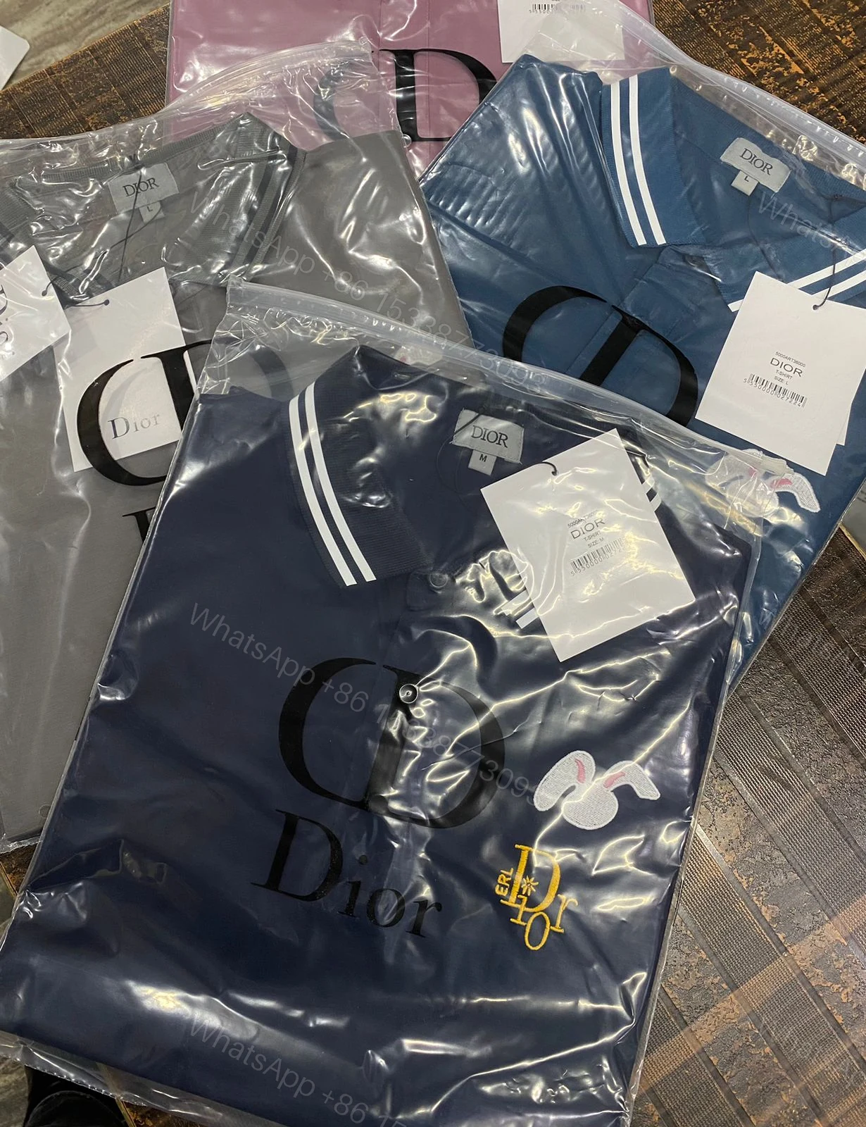 View 10 of First Copy Dior Imported Polos