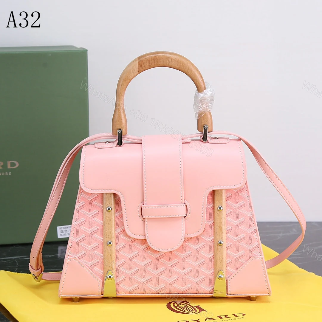 View 4 of GOYARD SAIGON PM BAG PINK 20CM