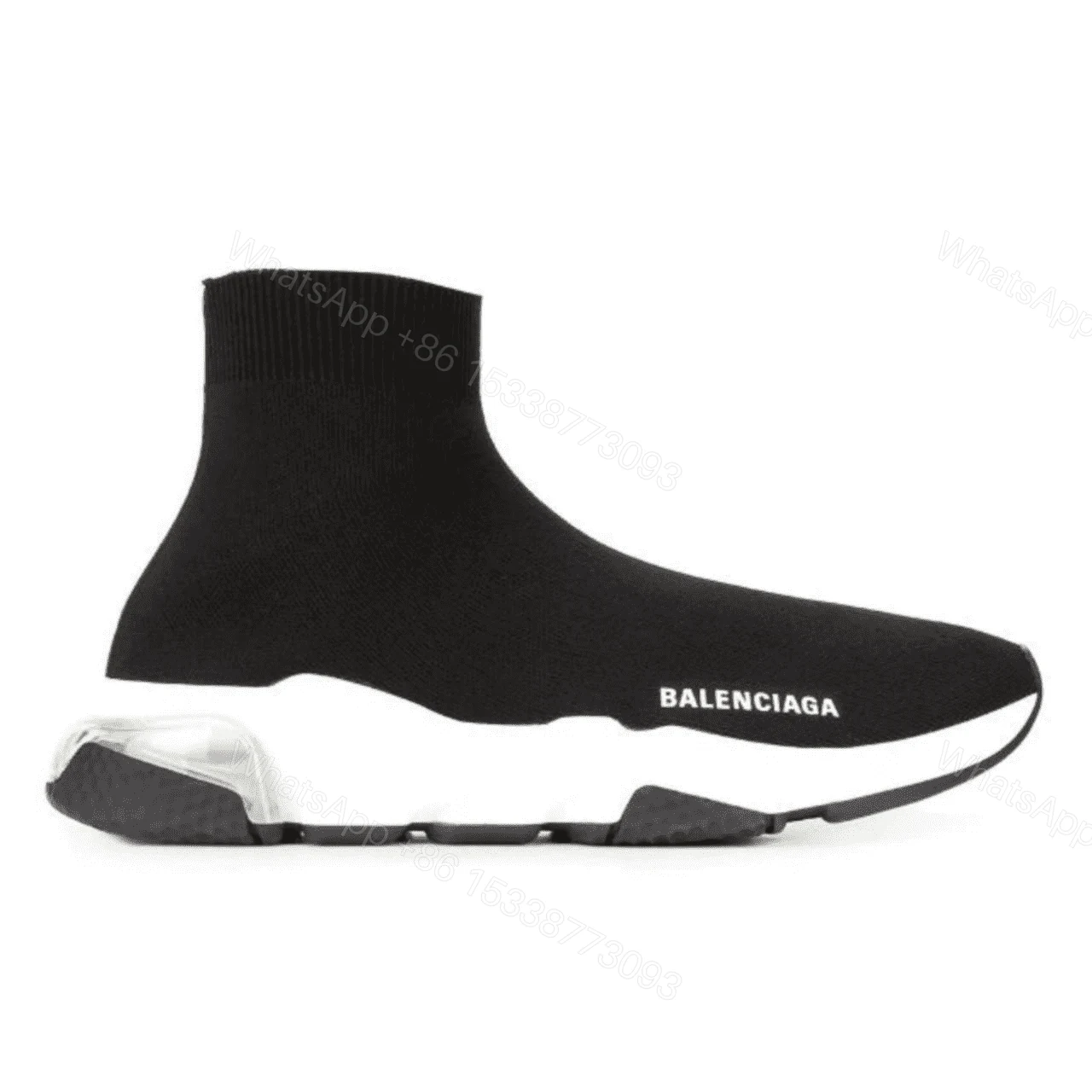 BALENCIAGA SPEED CLEAR SOLE SNEAKERS – BB43 — view 1