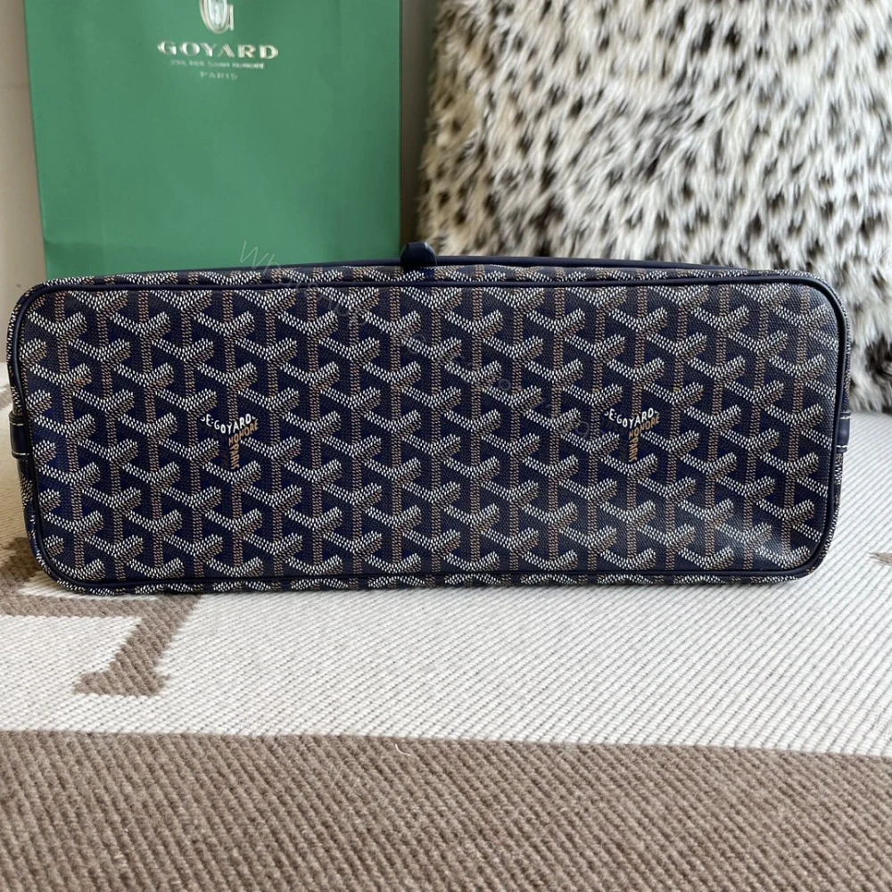 View 5 of 高仿Goyard*Capetien系列CAPETIS郵差包深藍中號免檢版