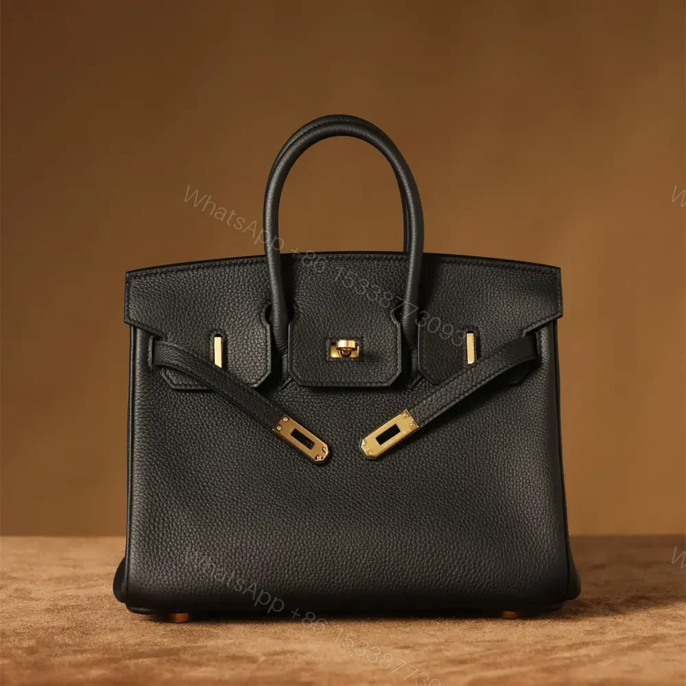 View 4 of 高仿Hermes*Birkin25黑色金扣免檢版