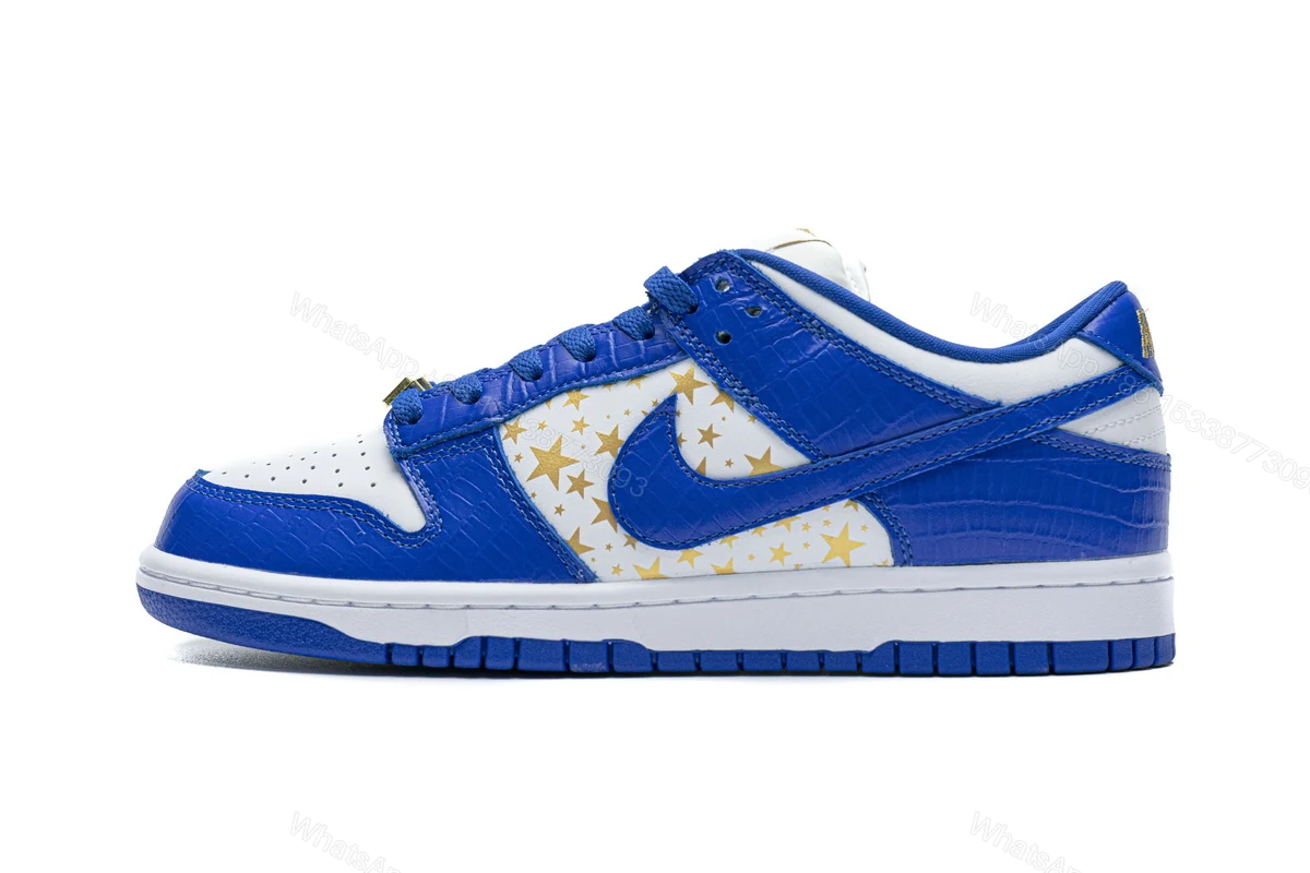 View 9 of Supreme x Nike SB Dunk Low "Blue Stars” DH3228-100