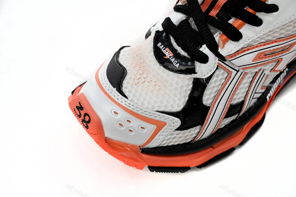 View 9 of Balenciaga Runner White Orange Black 677402 W3RB7 9051