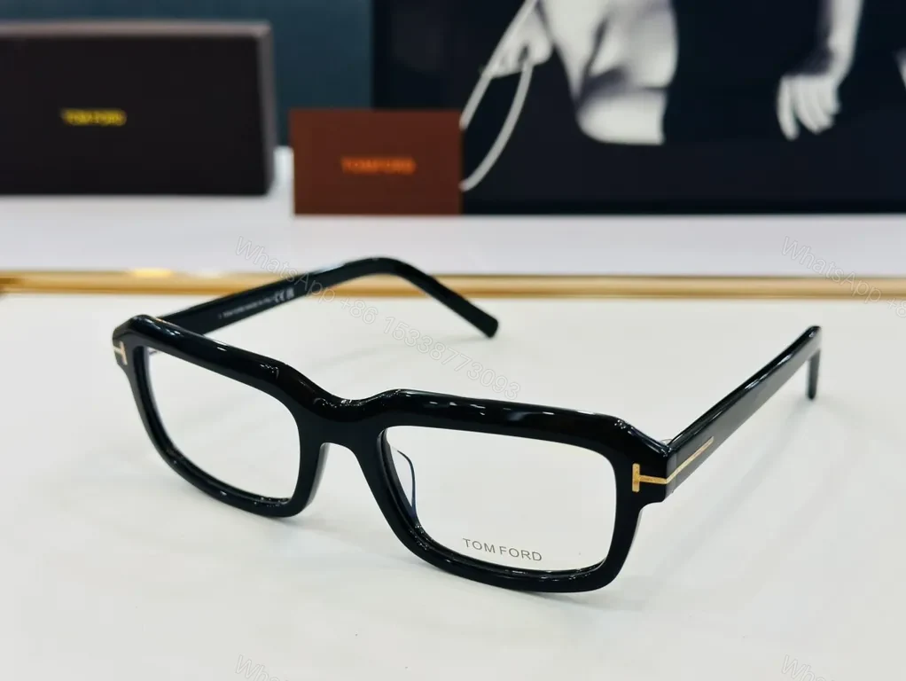 Black Acetate Bold Frames - Designer Luxe Eyewear, Oversized Rectangular — view 1