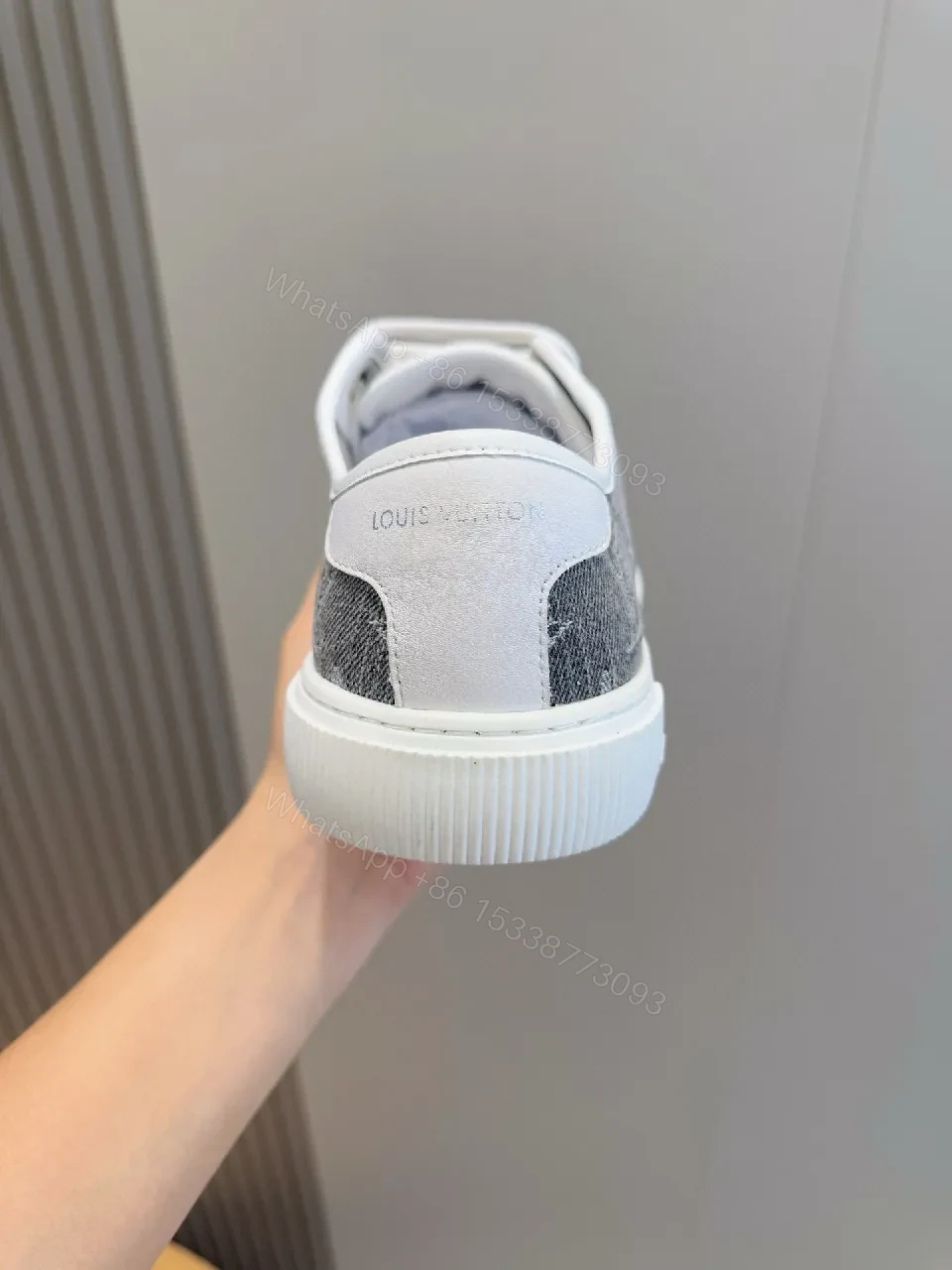 View 2 of Monogram Luxe Low-Tops: Subtle Luxury Sneakers