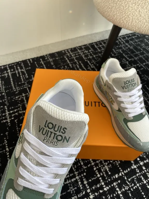View 2 of Mint Mesh LV Sneakers: Luxe Comfort High-Top