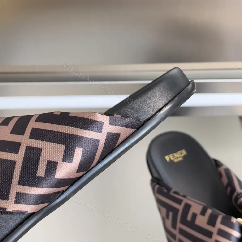 View 6 of Patterned Comfort: Monogram Luxe Slip-Ons for All-Day Elevation