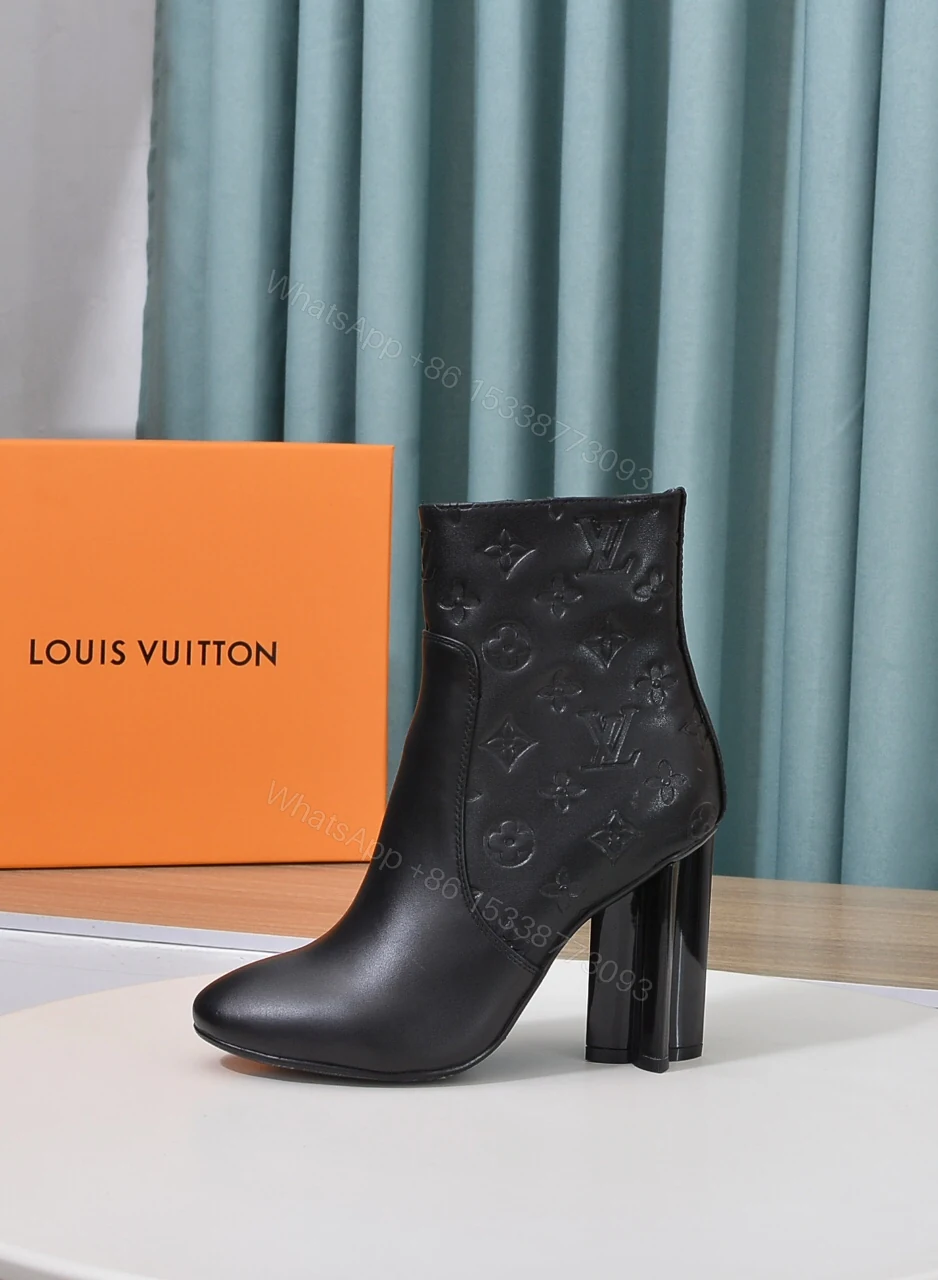 View 7 of LOUIS VUITTON SILHOUETTE ANKLE BOOT BLACK 1ADCLK