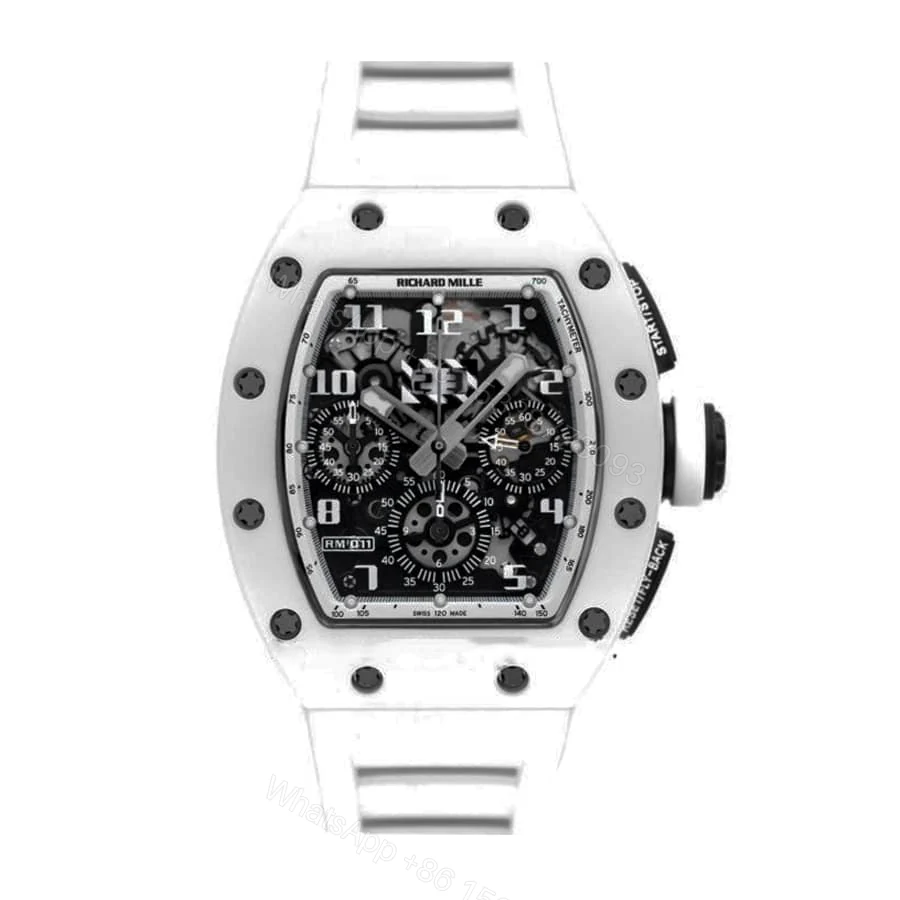 Richard Mille RM 011 FM Super Clone : Felipe Massa Titanium Limited Edition Flyback Chronograph — view 1