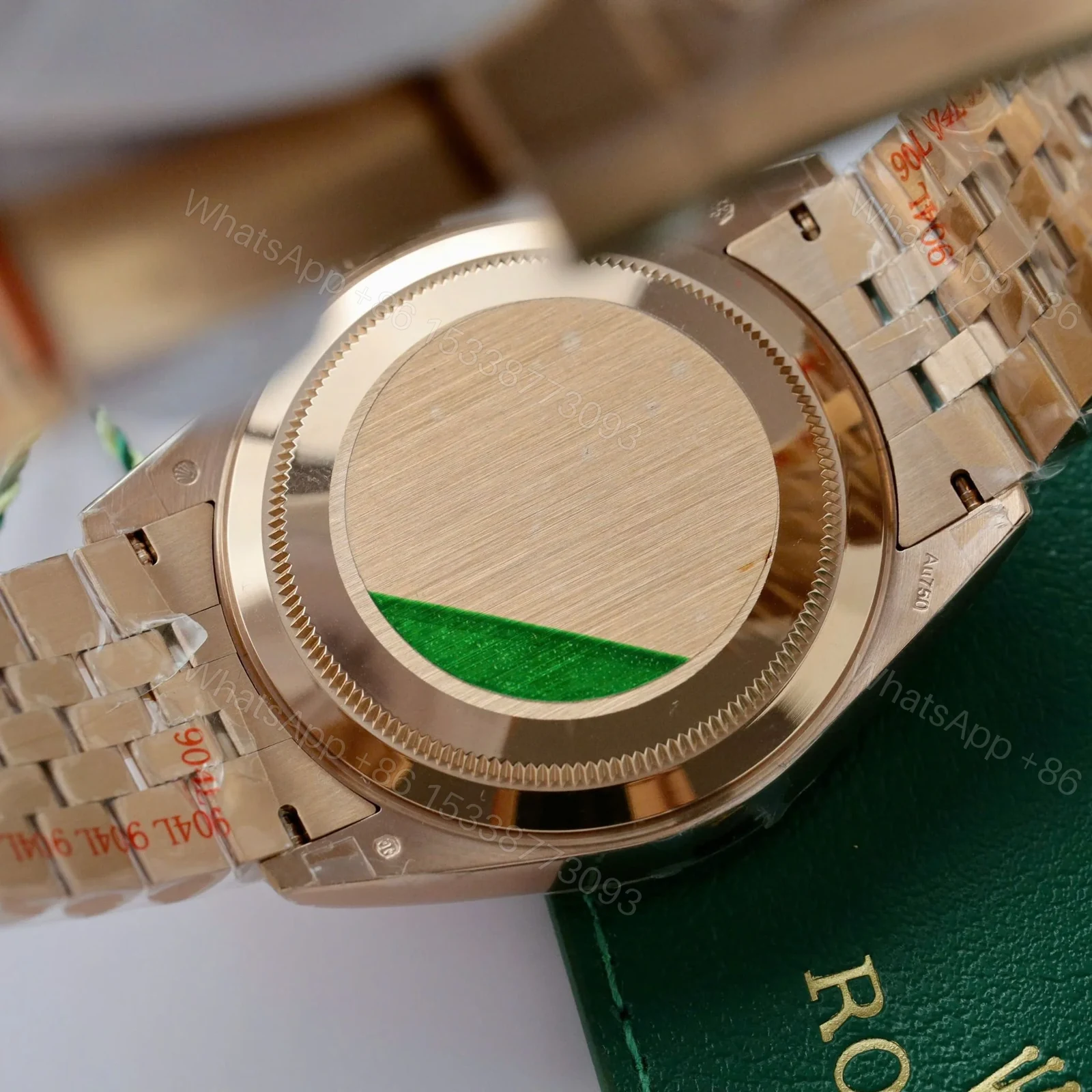 View 3 of Superclone Rolex Sky-Dweller Blue Dial 336935 (Jubilee)