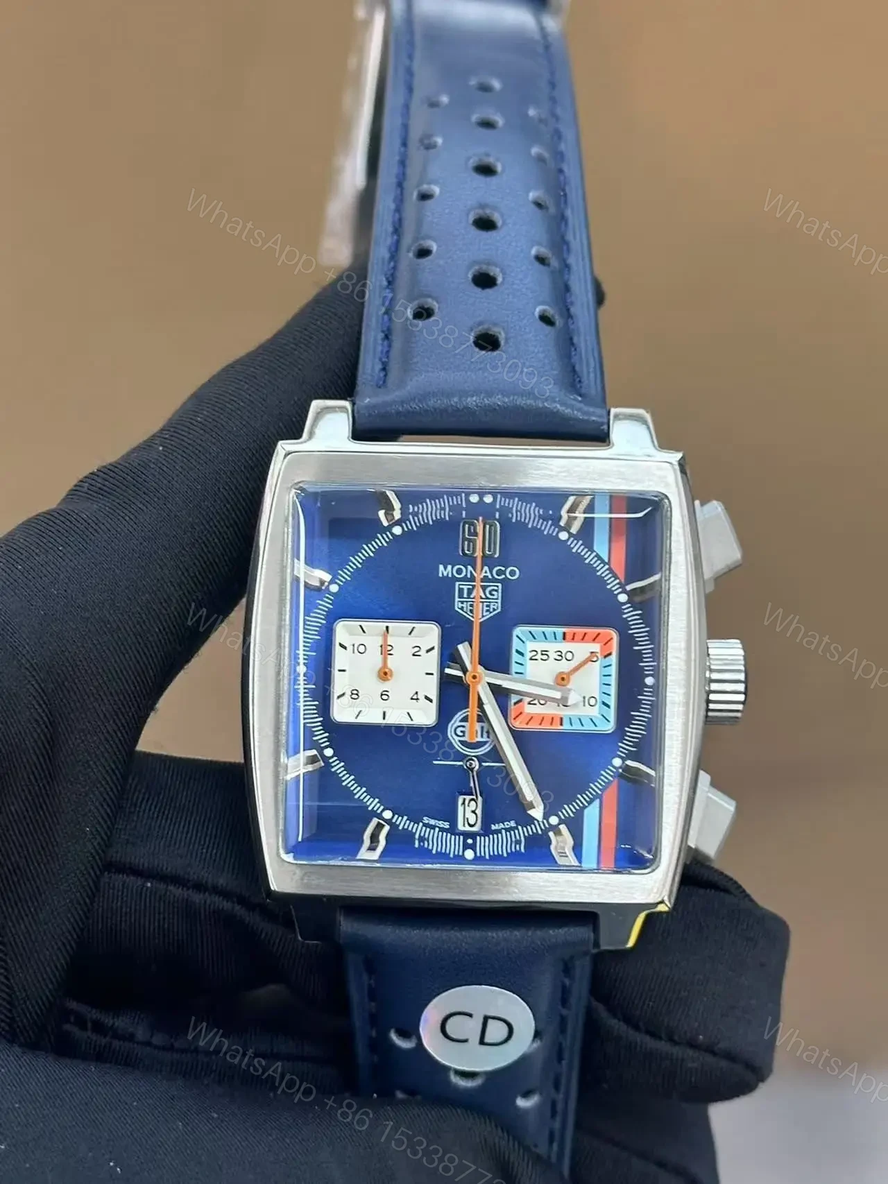 View 6 of TAG HEUER MONACO GULF 50TH ANNIVERSAR