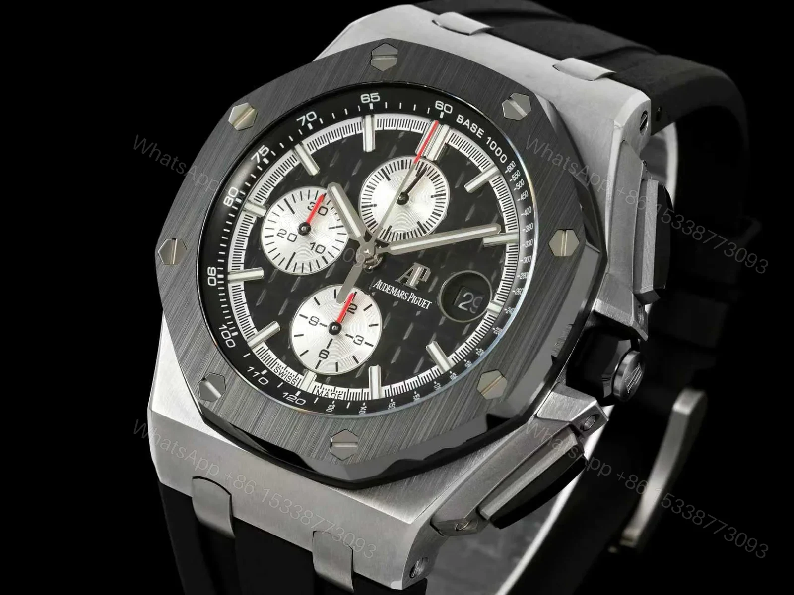 View 3 of APJ Royal Oak Offshore 26400 Series Ceramic Chronograph Watch APJ-26400-CER-001