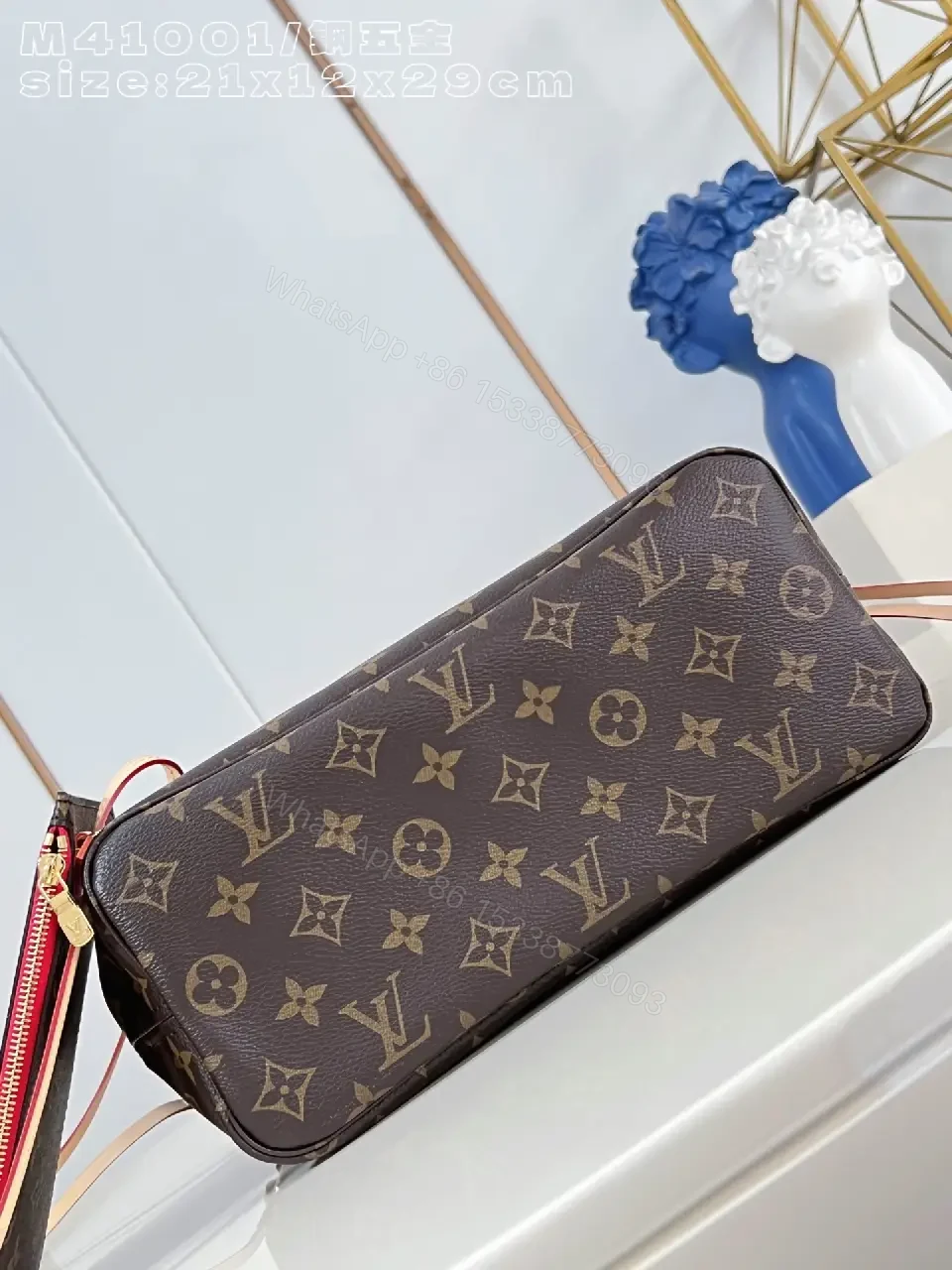 View 5 of Monogram Tote Set: Classic Luxury, Structured & Versatile