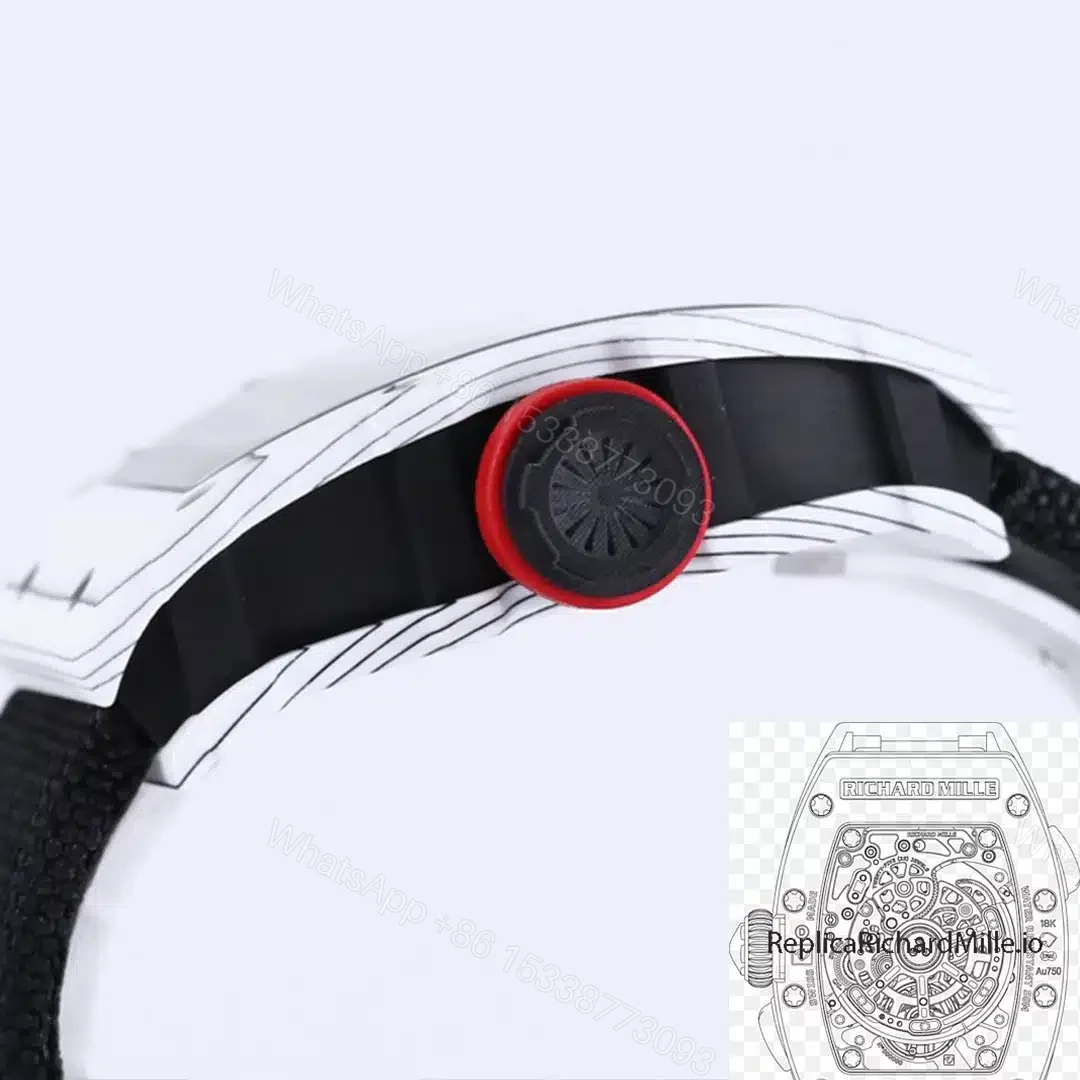 View 7 of Replica Richard Mille RM35-01 BBR Factory Black Strap