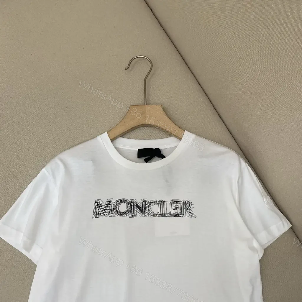 View 9 of Minimalist White Cotton Tee — Premium Logo Crewneck, Streetwear Style