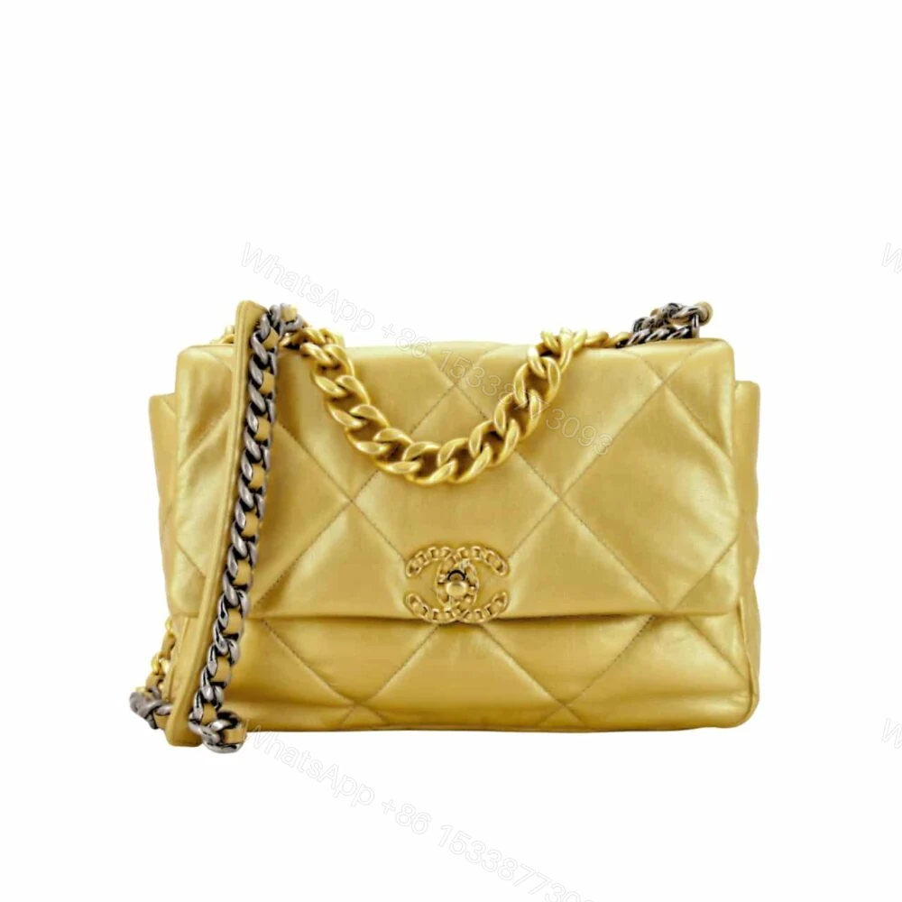 Chanel 19 Flap Bag In Gold 25Cm — view 1