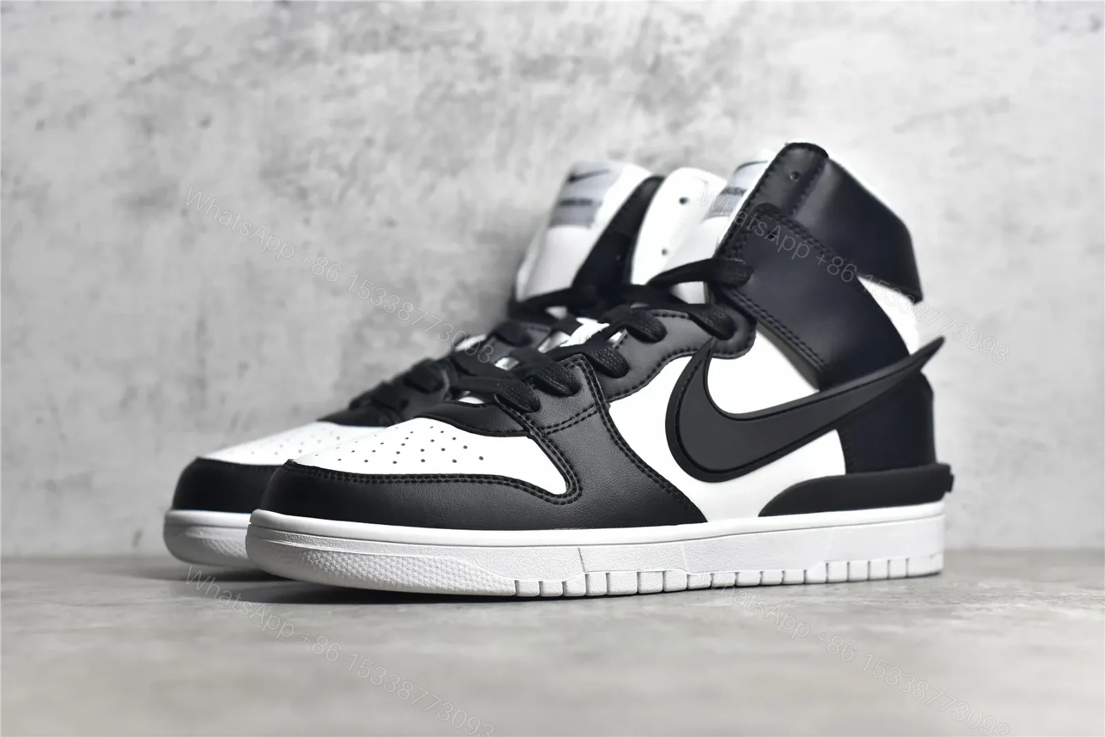 View 2 of DUNK SB HIGH x AMBUSH “BLACK”