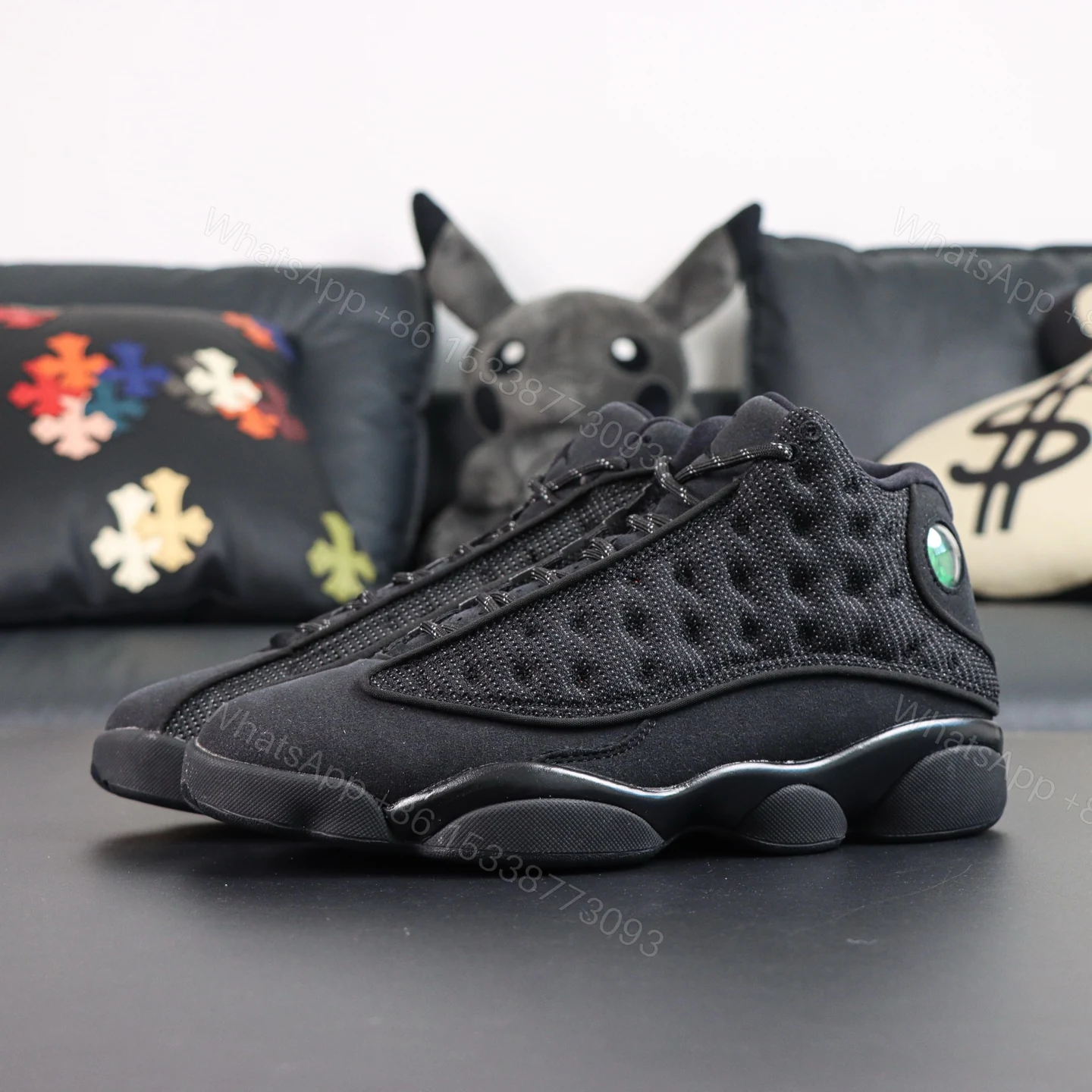 View 8 of Air Jordan13 Retro Black Cat Reps
