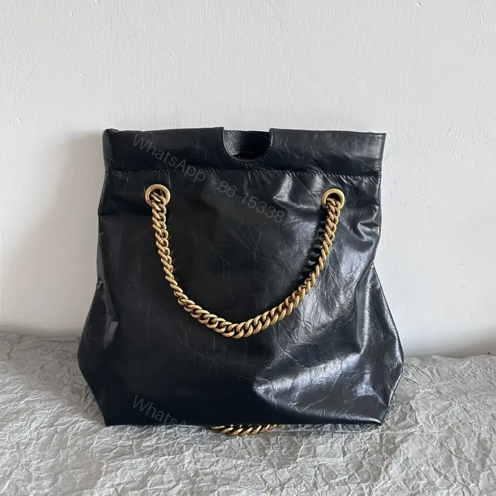 View 4 of 高仿Balenciaga2023年新款Crushtote垃圾袋小號