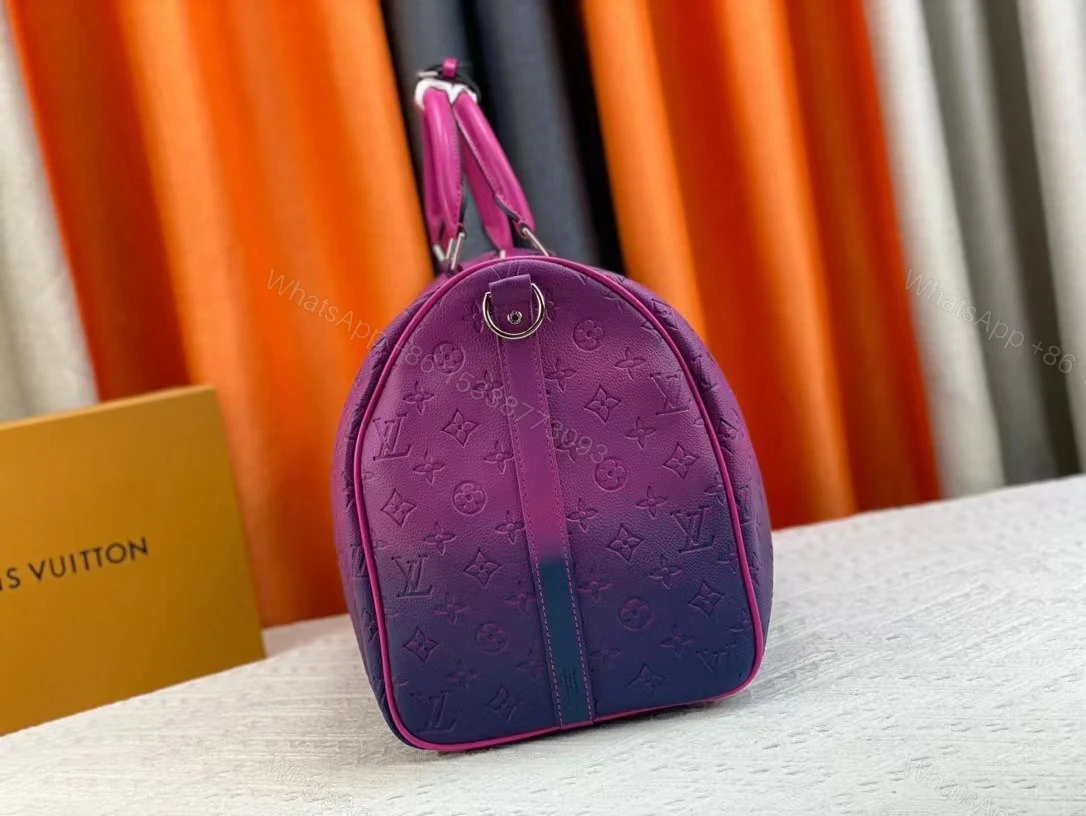 View 2 of LV Virgil Abloh Pink and Blue Monogram