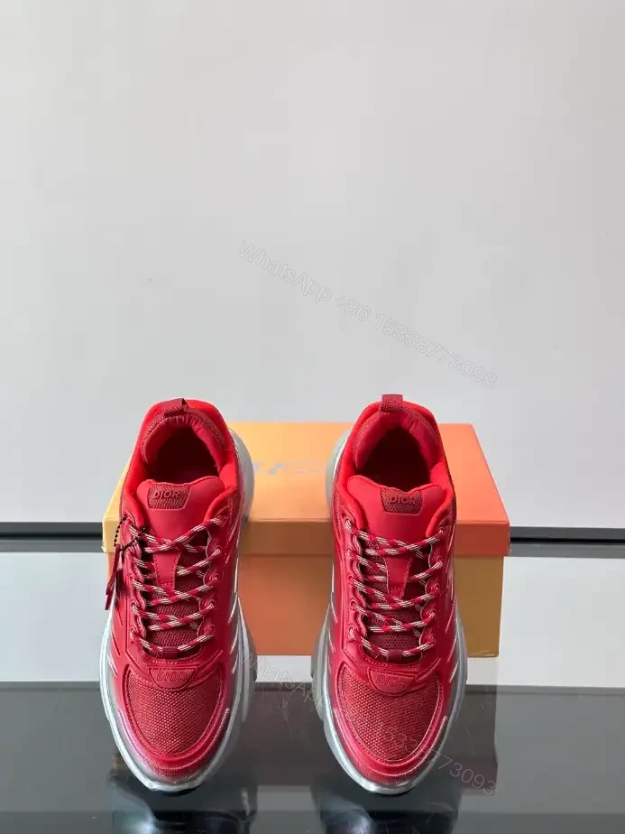 View 5 of DIOR B44 BLADE SNEAKERS GRADIENT RED AND SILVER-TONE – CD209