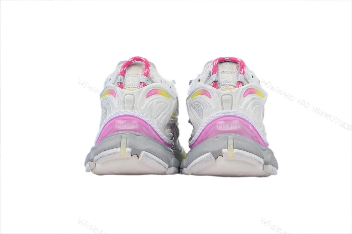 View 2 of Balenciaga Runner Sneaker Gradient Yellow Powder 772767 WRUNG 9517