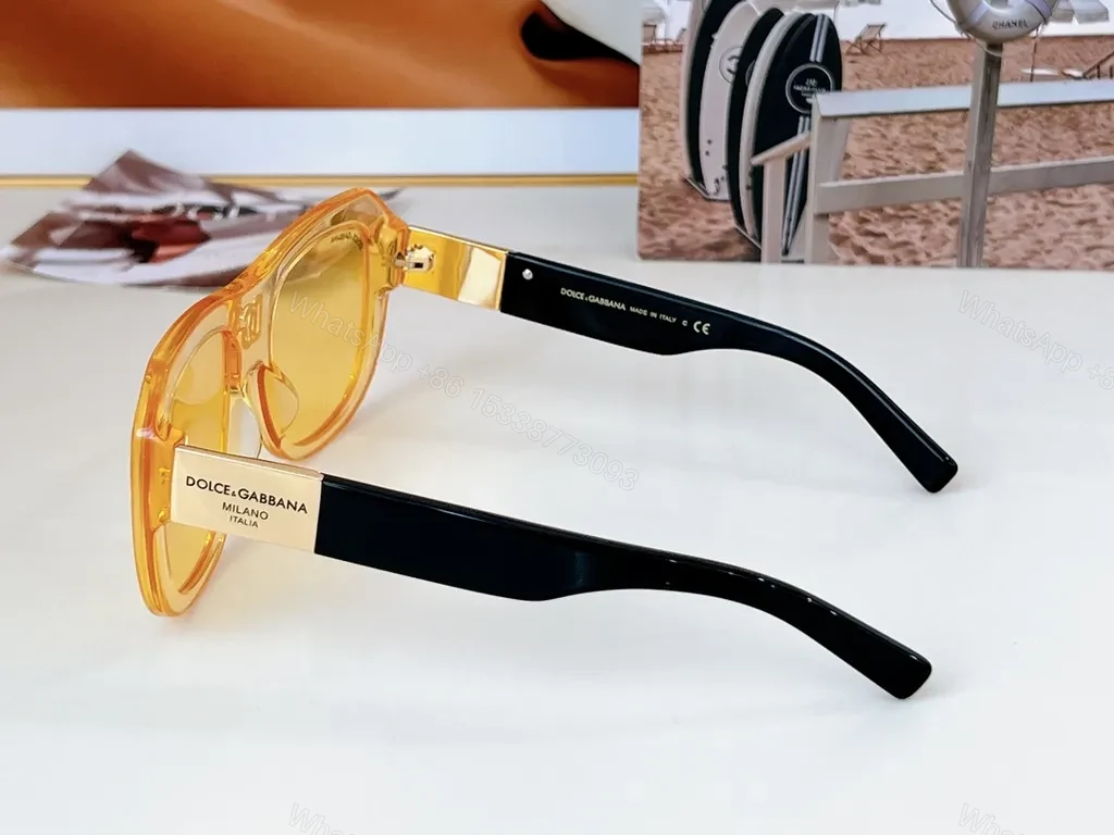 View 6 of Bold DG-Style Oversized Sunglasses: Luxe, UV400, Acetate