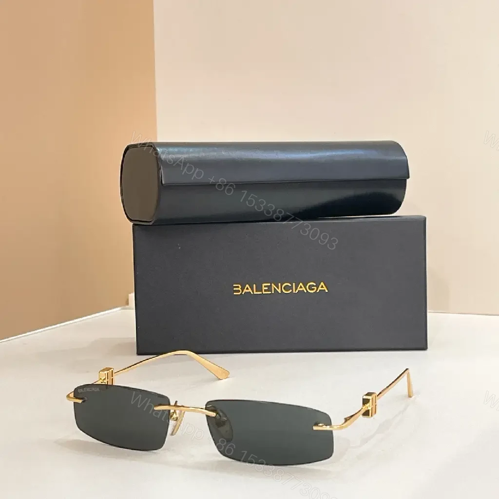 View 7 of Metallic-Detail Chic Sunglasses - Luxe Minimalist Design with Precision Build