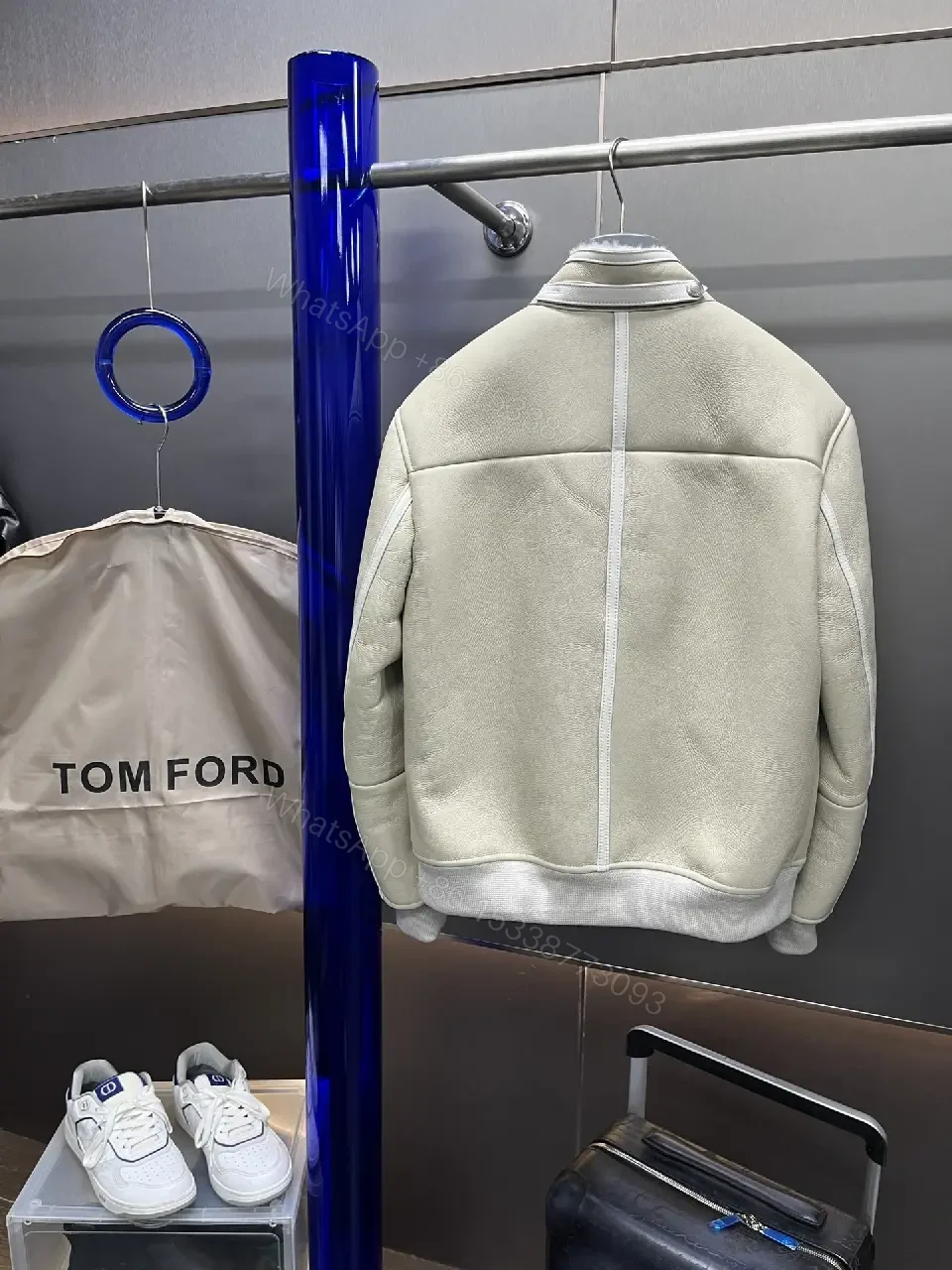 View 6 of Cozy Luxury Bomber Jacket: Plush Texture, All‐Season Style