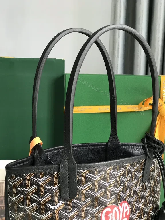 View 7 of Goyard-Texture Tote: Structured Patterned Everyday Luxury Bag